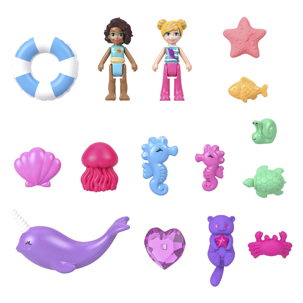 Mattel Polly Pocky Daddy Me Seahorse taske