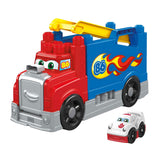 Mattel megablokke bygge- og racerlastbil - 16 stk.