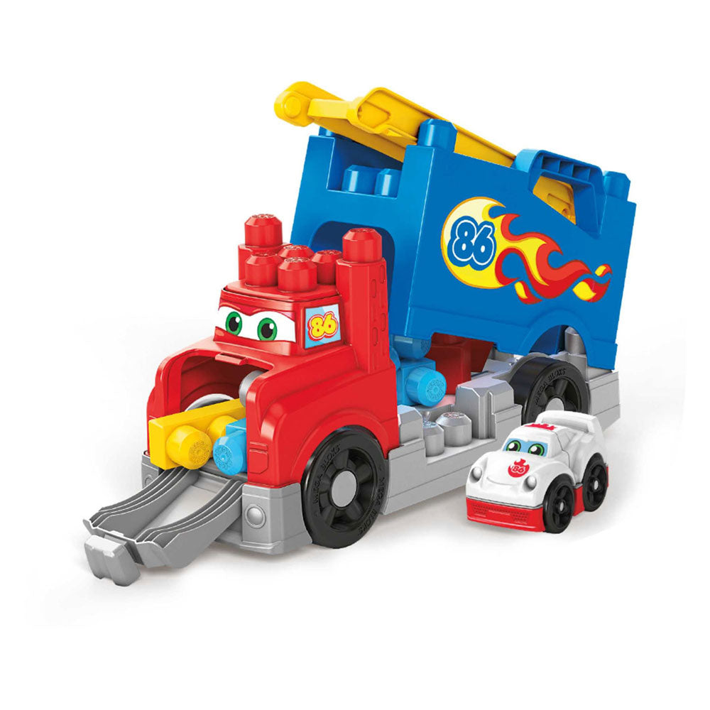 Mattel megablokke bygge- og racerlastbil - 16 stk.