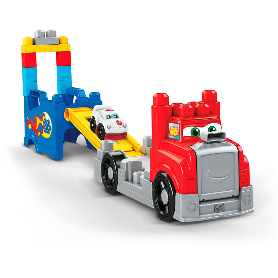Mattel megablokke bygge- og racerlastbil - 16 stk.