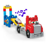 Mattel megablokke bygge- og racerlastbil - 16 stk.