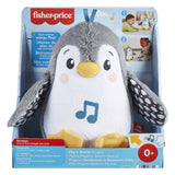 Fisher-price slingrende pingvin - 20 cm høj - interaktivt krammetøj