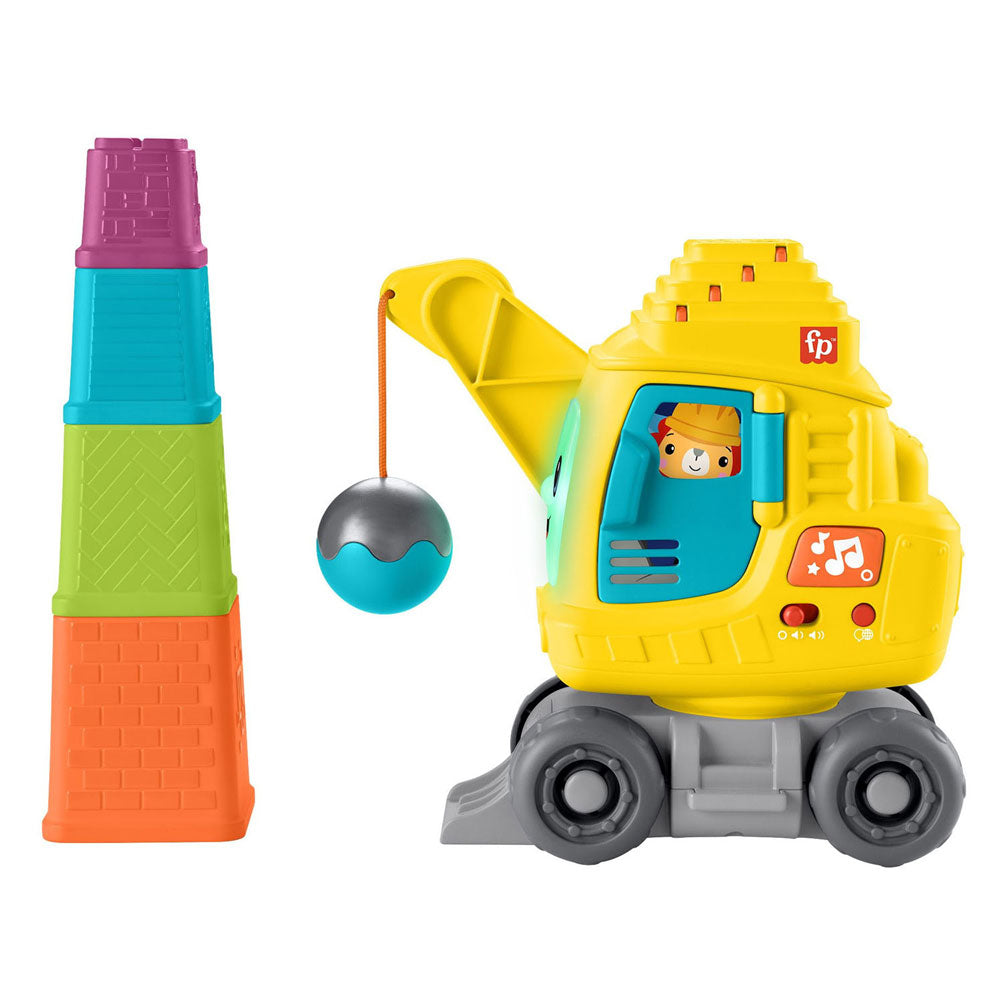 Mattel Fisher Prisoptælling og stablekran