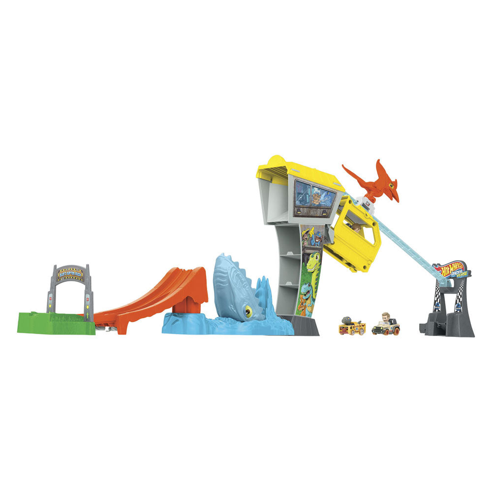 Hot Wheels Racer Fresh Blue's Raptor Rush Play Set