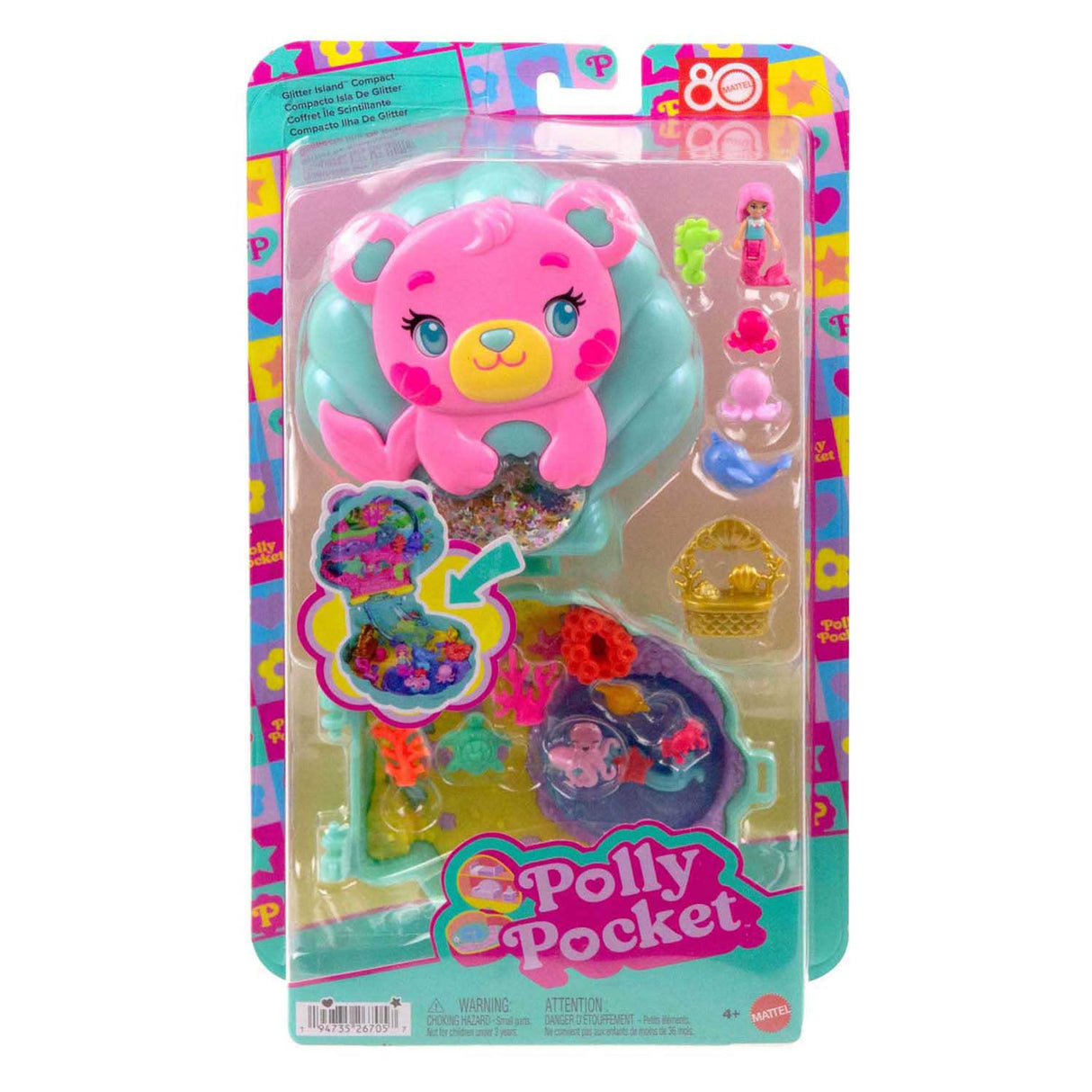 Mattel polly lomme glitter ø