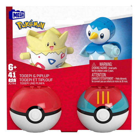 Mattel Mega Construct Pokemon byggesæt - Piplup og Togepi