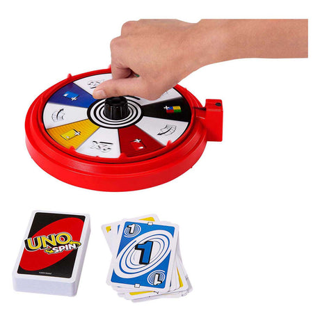Mattel spil uno spin kortspil