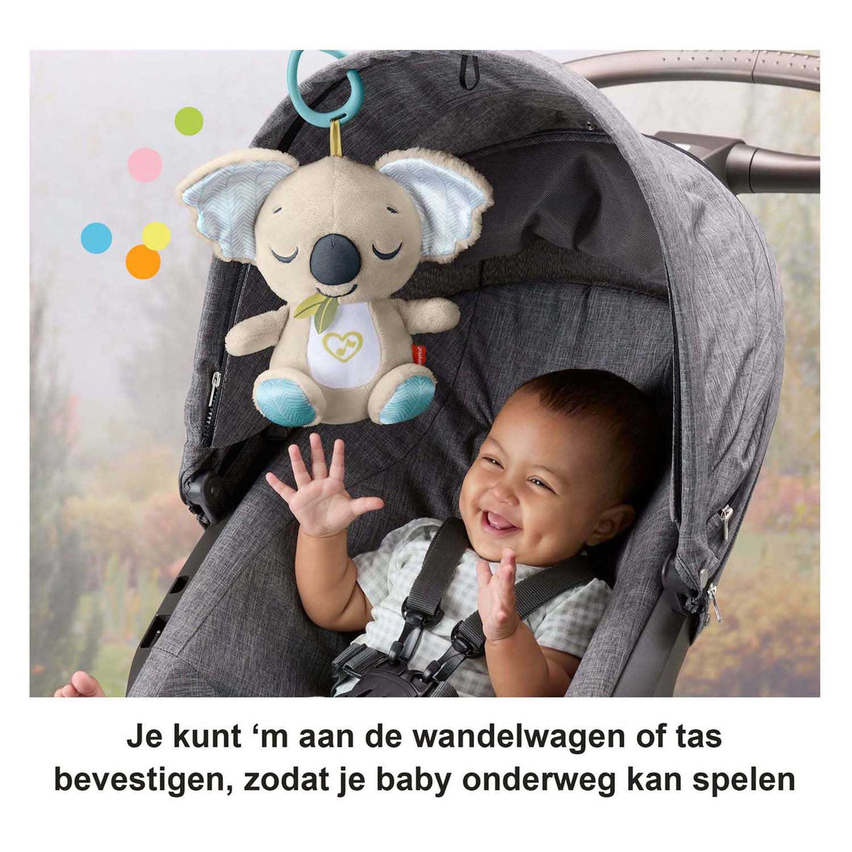 Fisher-pris koala krammetøj til på vejen
