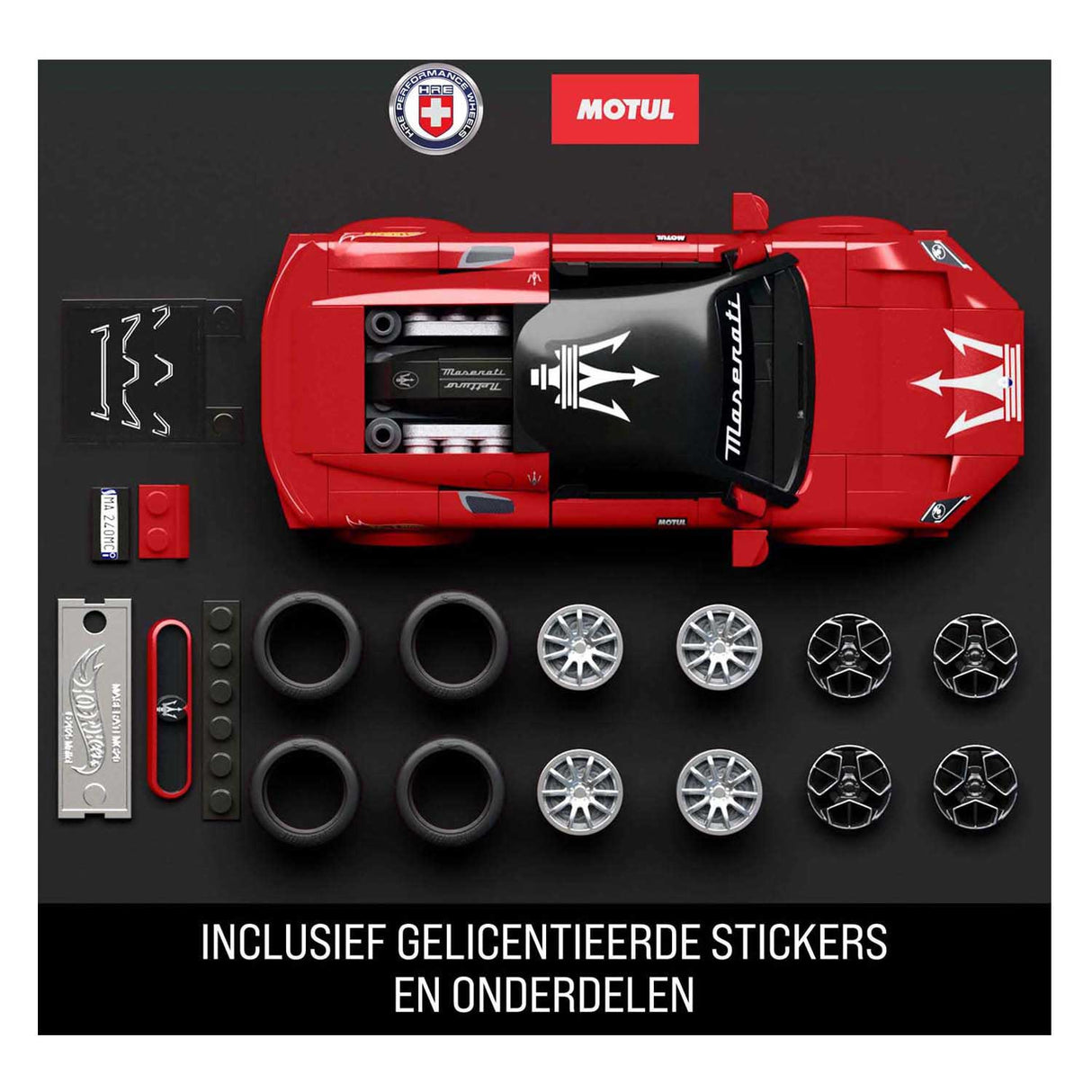 Hot wheels speed serie maserati 1:32 byggesæt - 250 stk.