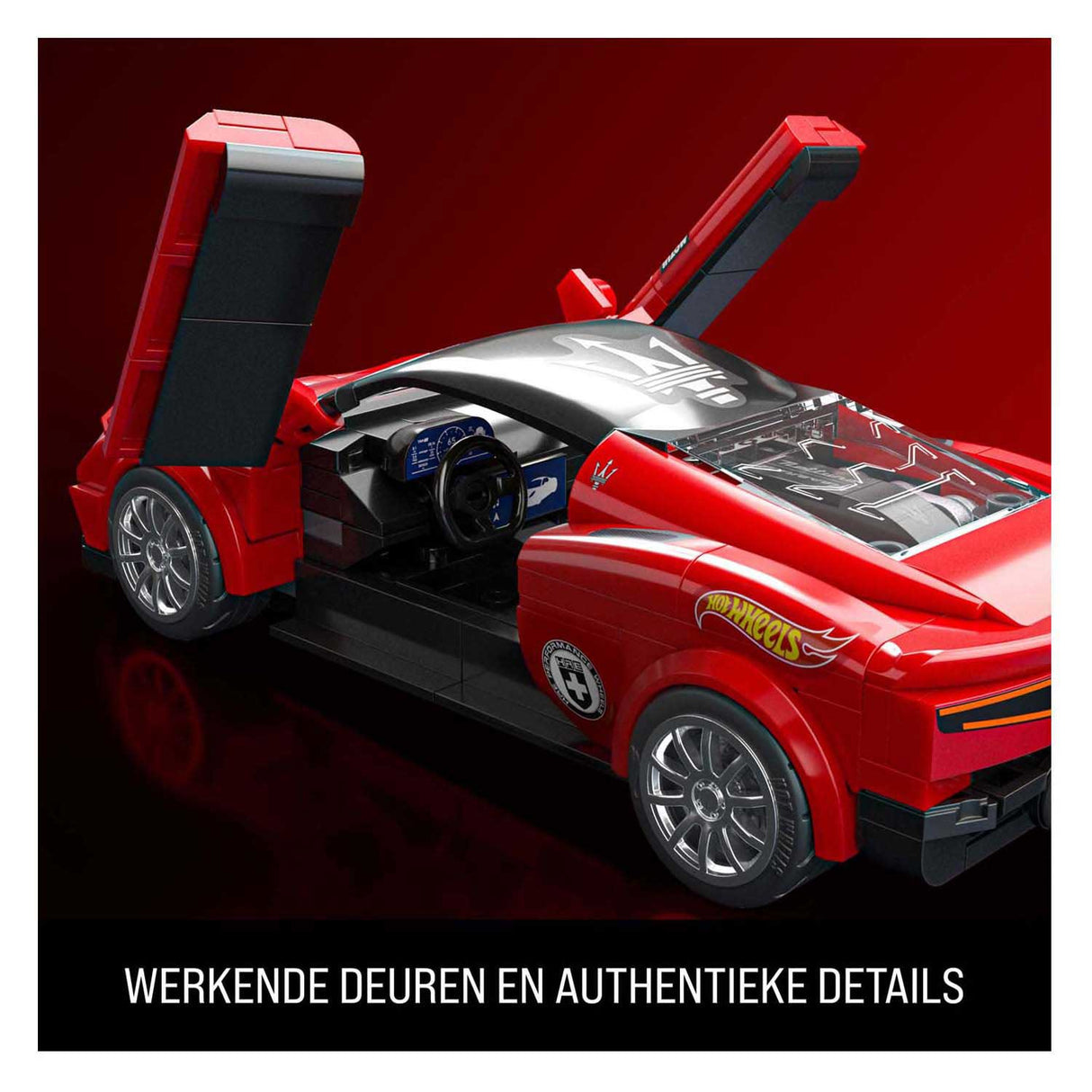 Hot wheels speed serie maserati 1:32 byggesæt - 250 stk.