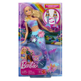 Barbie havfrue med magiske blomster blå