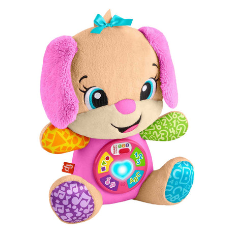 Fisher-price læring sjovt voksende søsterlegetøj - pink musikalsk krammetøj