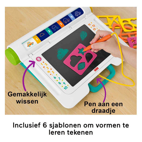 Fisher-price lærings- og tegneblok