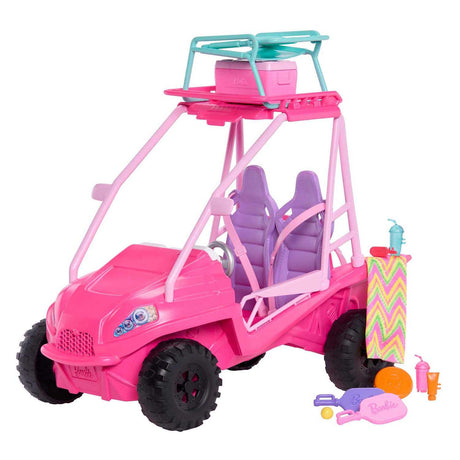 Mattel barbie mysterier stranddetektiver strandvogn