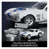Mattel brick shop hot wheels elite serie - corvette grand sport - byggelegetøj - 918 dele