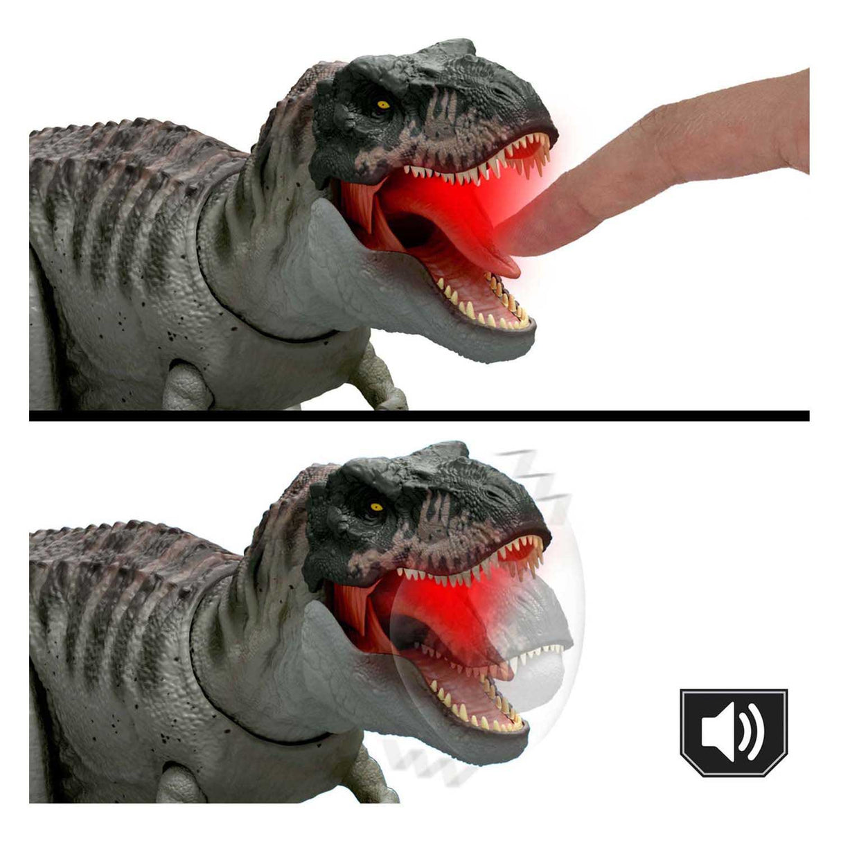 Mattel Jurassic World Genfødsel Tyrannosaurus Rex