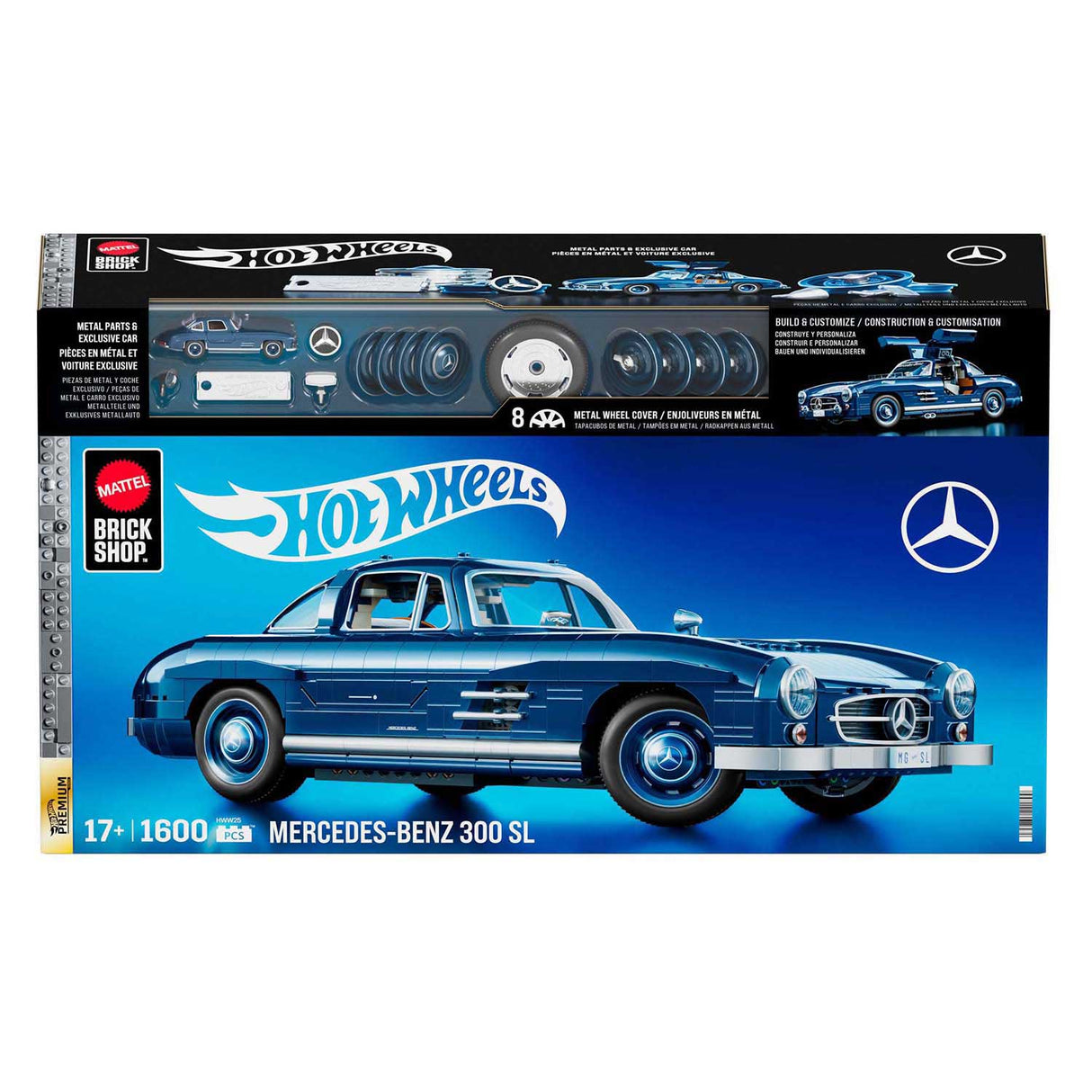 Hot wheels premium serie mercedes-benz 1:12