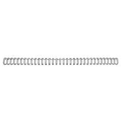 Gbc draadrug 3:1 34 lussen 6mm zwart (100)