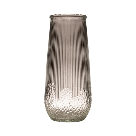 Hakbijl glas namsos vase gennemsigtig ø9xh20cm