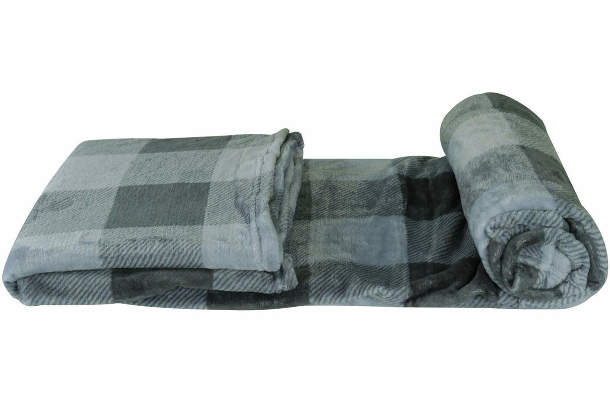 Cozydecor levende tæppe flannel 150x200cm