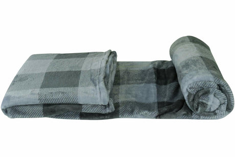 Cozydecor levende tæppe flannel 150x200cm