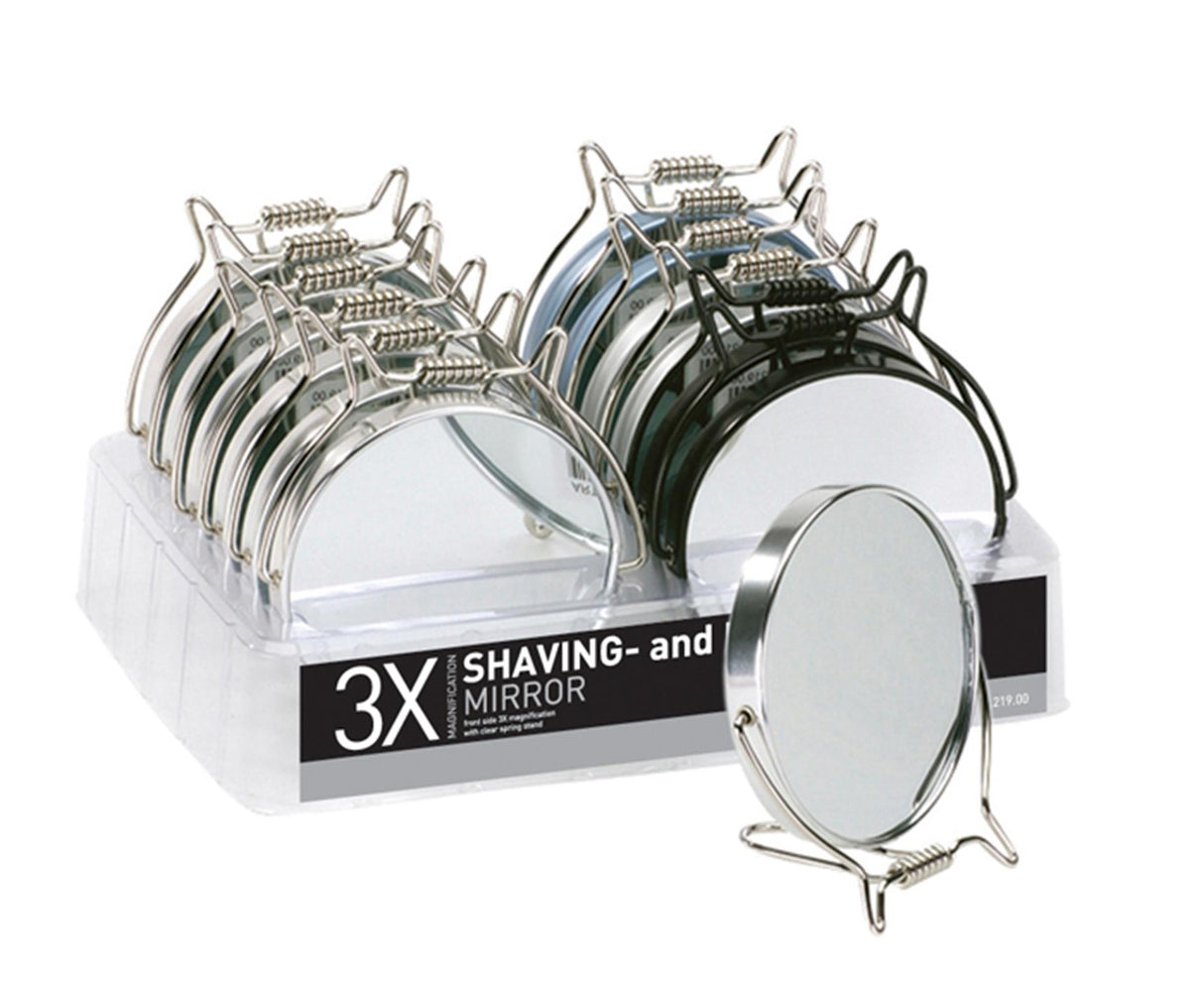 Barber- og makeupspejl ø9,5cm