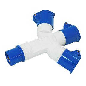 Cee 3 weg splitter