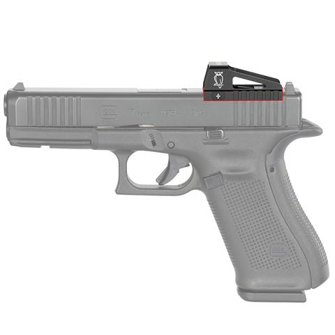 Noblex e-optics noblex red dot nv 1x23 os til glock mos (4.0 moa)