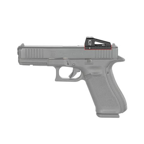 Noblex e-optics noblex green dot nv 1x23 os til glock mos (4.0 moa)