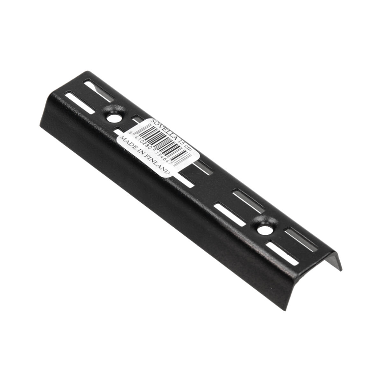 Sovella 1013146 - vægskinne sort 15cm | 10 stk