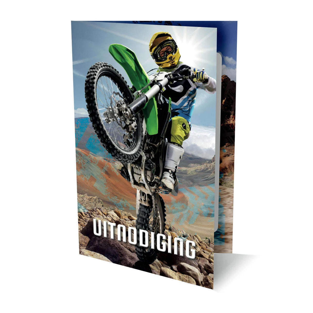 Rc invitationer motoross, 6 stk.