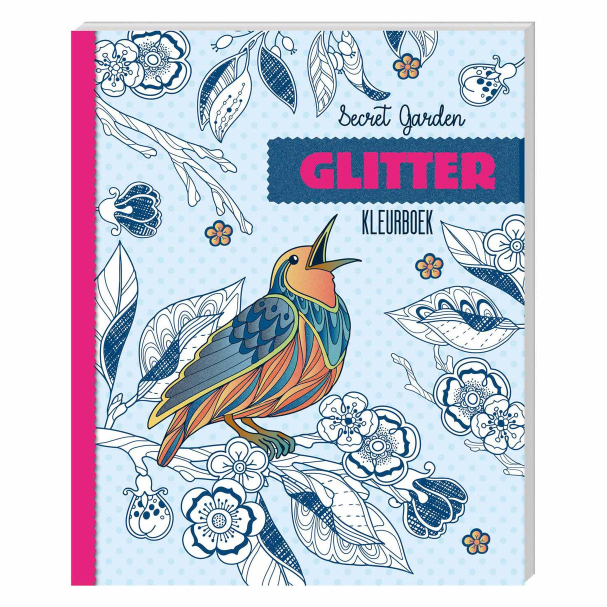 Glitter malebog - hemmelig have