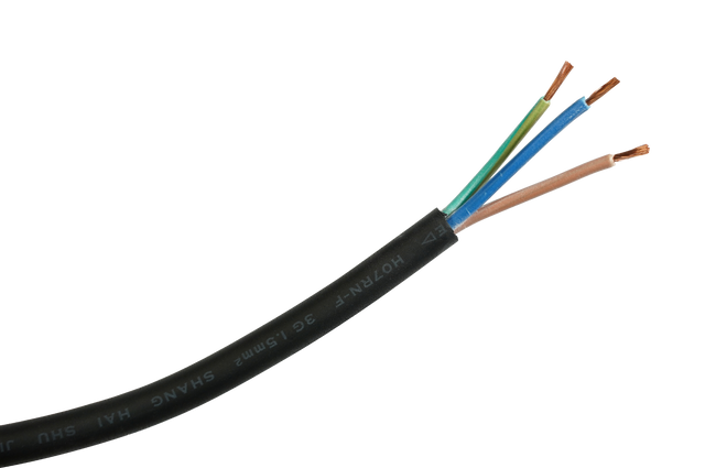 Neoprenkabel 3x 1,5mm²