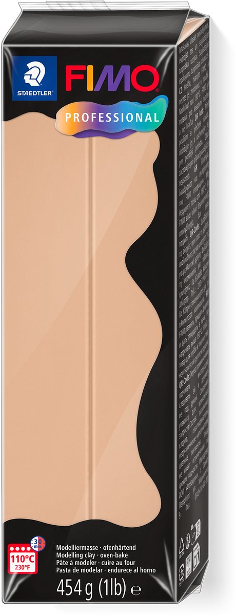 Fimo professionel modellervoks 454 g sand