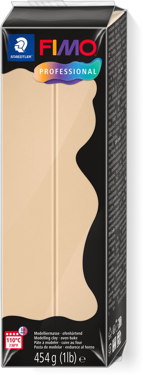 Fimo professionel modellervoks 454 g champagne