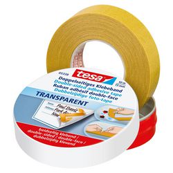 Dobbeltsidet tape tesa 5338 15mmx10m gennemsigtig
