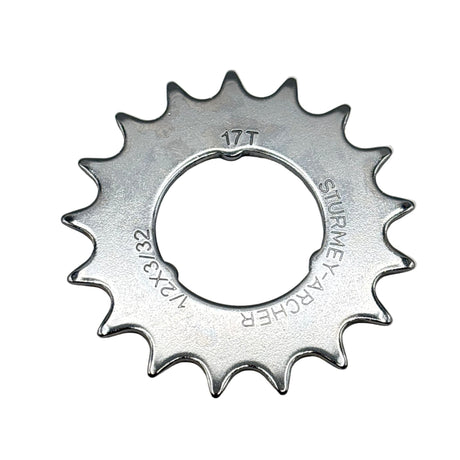 Sturmey-archer europa n.v. tandhjul Sturmey Archer 17t - 3 32 flad - forkromet