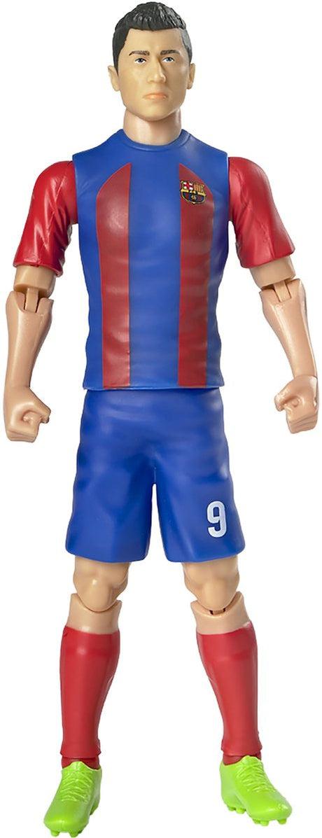 Sockers fodboldfigur FC Barcelona Robert Lewandowski, 20 cm
