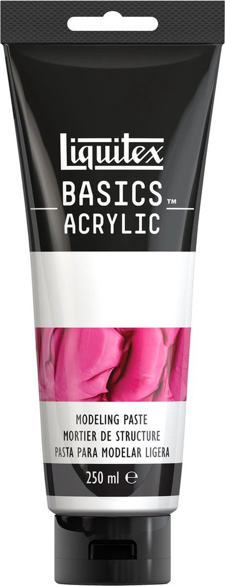 Liquitex basics 8870306 modelleringspasta – akryl strukturpasta, mat, rivefri blandbar