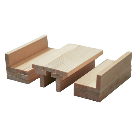 Bblocks byggeplader blanke, 100 stk