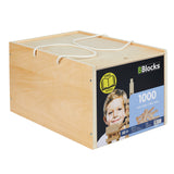 Bblocks byggeplader i opbevaringsboks, 1000 stk.