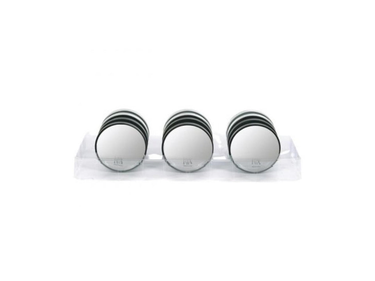 Kildebalance rejse super forstørrelse spejl med 2 sugekopper, 10x forstørrelse, 8,8 cm diameter