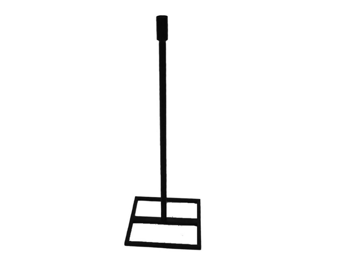 Dijk natural collections metal lysestage sort 20x20x58cm