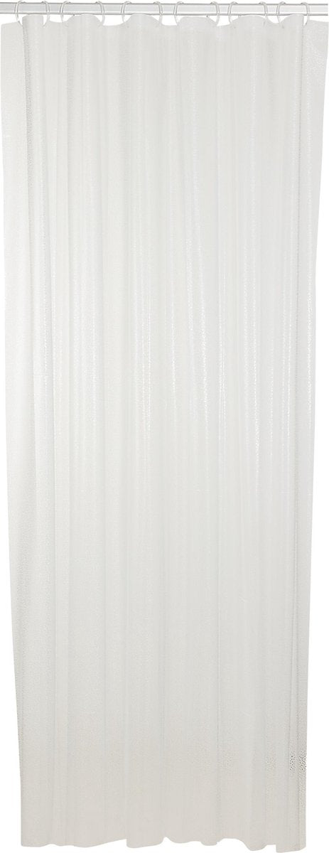 Sælskind perle badeforhæng 180x200 cm - peva - gennemsigtig