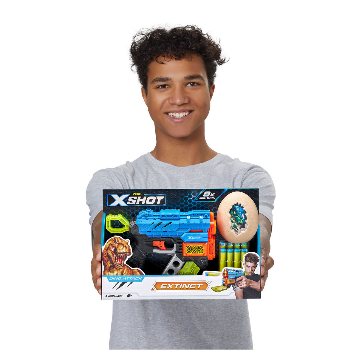 Zuru X-Shot Dino-angreb uddød med 8 dart