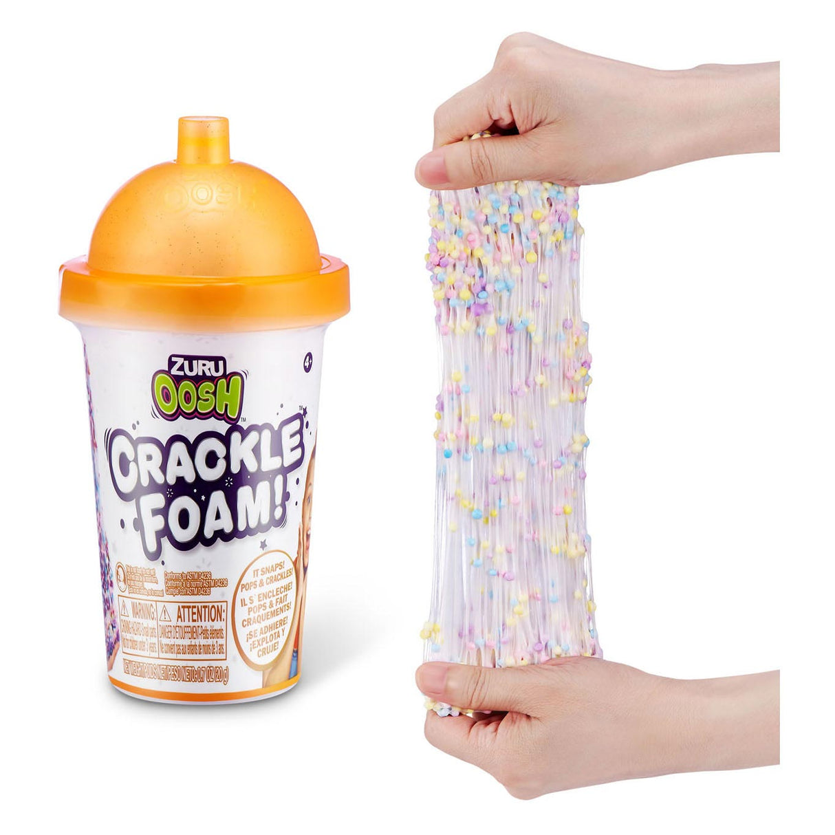 Zuru oosh knitrende skum