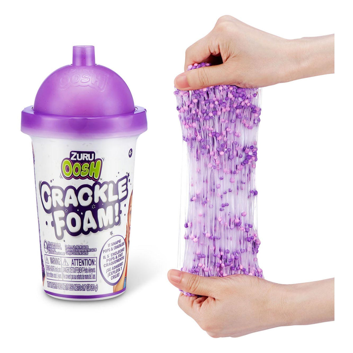 Zuru oosh knitrende skum