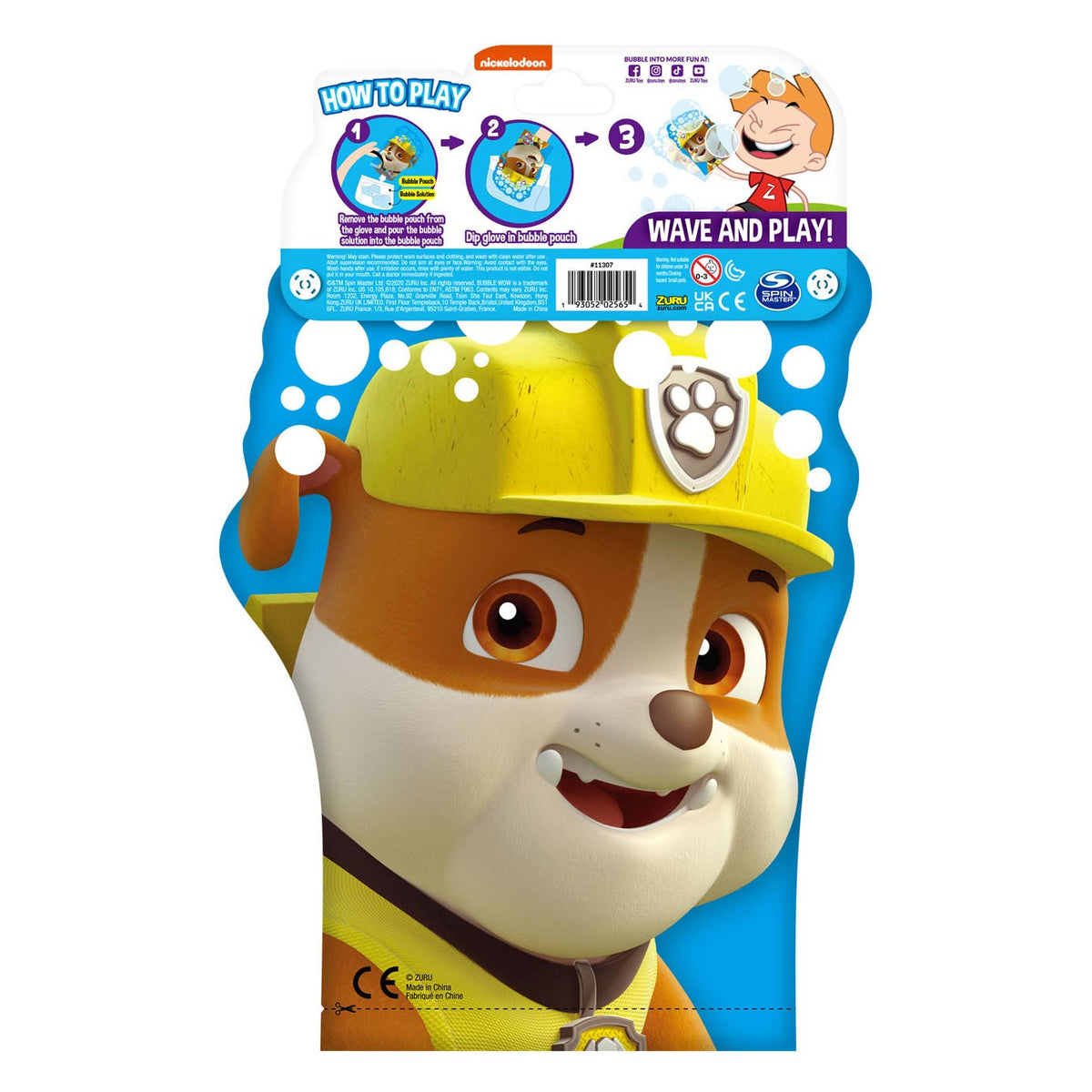 Zuru Paw Patrol Bubble Blære Glove