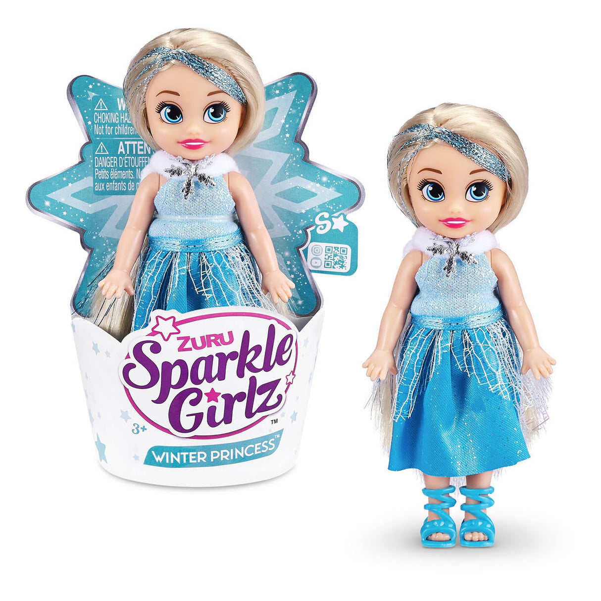 Zuru sparkle girlz vinter prinsesse cupcake