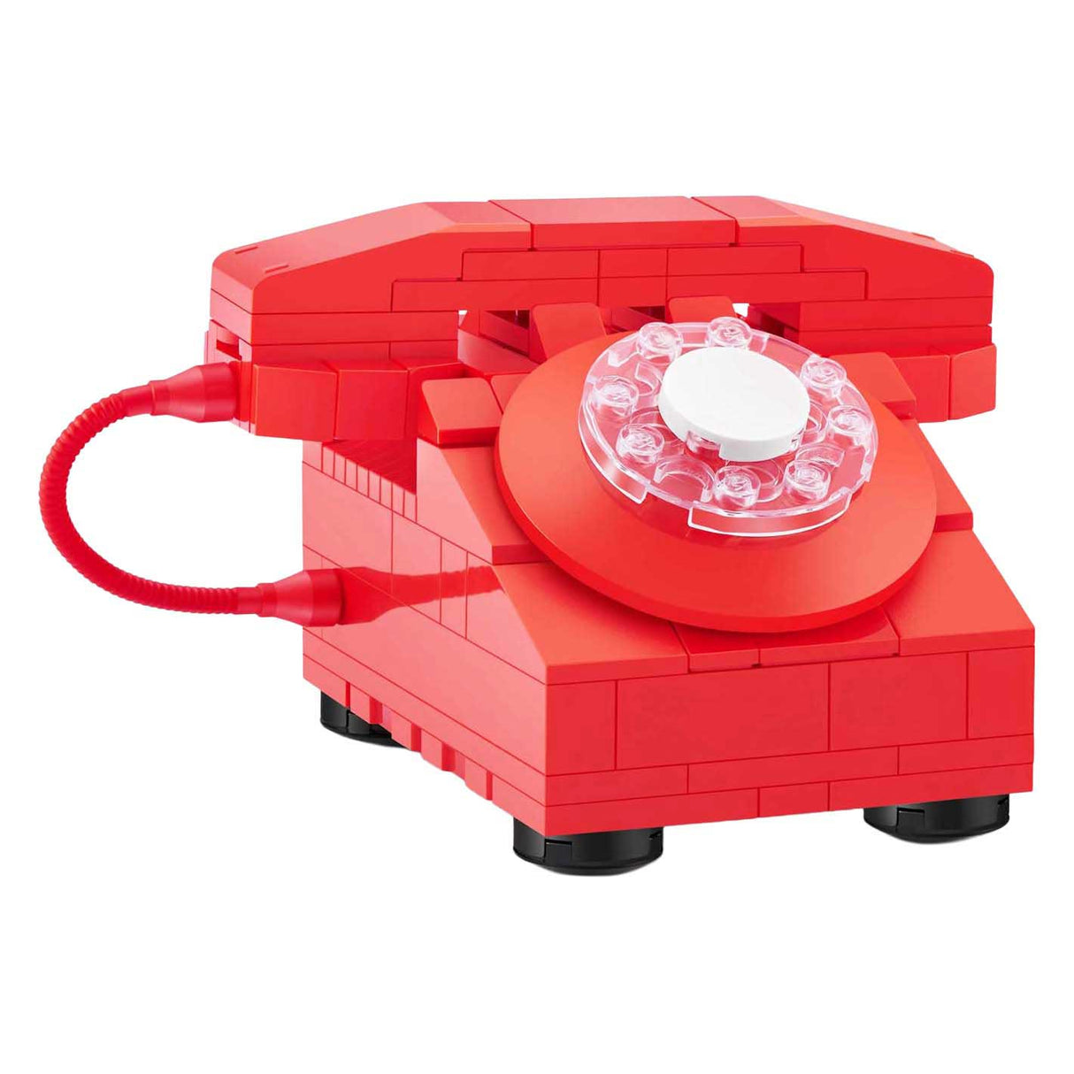 Zuru max premium retro telefon byggesæt i overraskelseskugle - 141 stk.